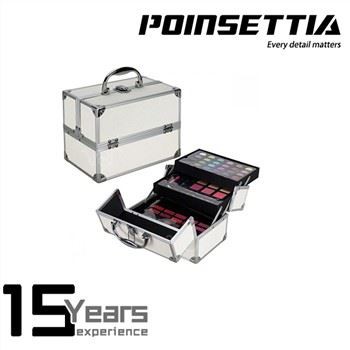 Pwofesyonèl makiyaj tren ka kosmetik Box